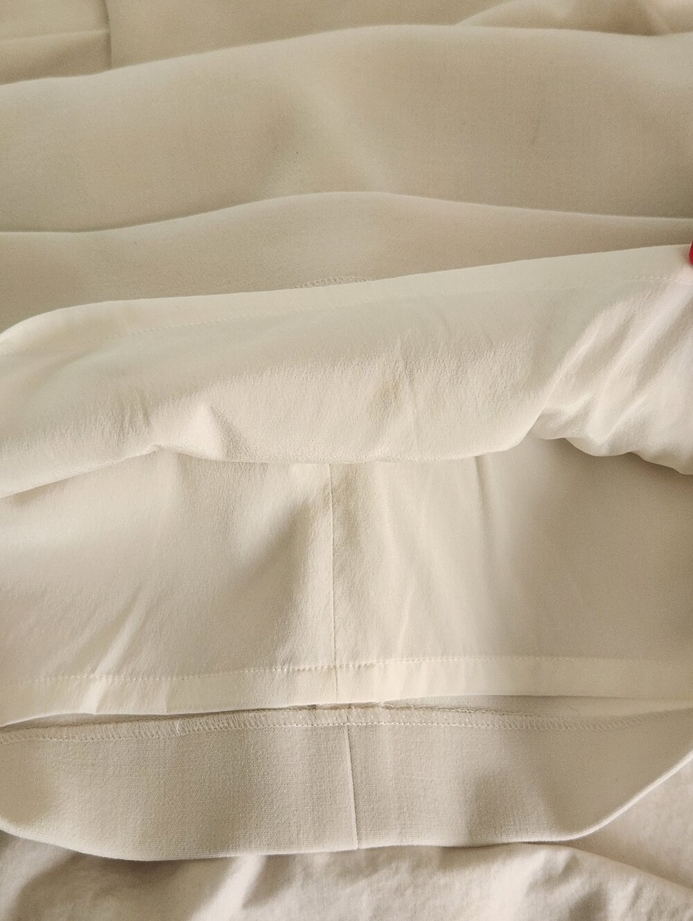 Ralph Lauren Black Label Wool Shift Dress White Ivory Size 2 - Picture 6 of 10